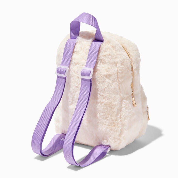 Claire&#39;s Club Furry Forest Critters Mini Backpack,