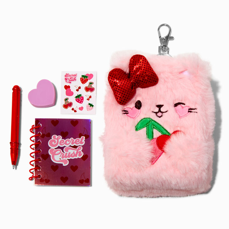 Valentine&#39;s Day Cat 4&#39;&#39; Backpack Stationery Set,