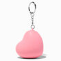 Angel Pink Heart Stress Ball Keychain,