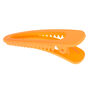 Large Hair Clip - Neon Orange,