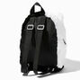 Moody Cat Furry Mini Backpack,