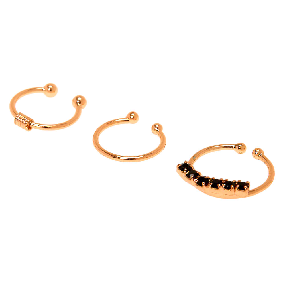 Claire's fake cartilage sale earrings