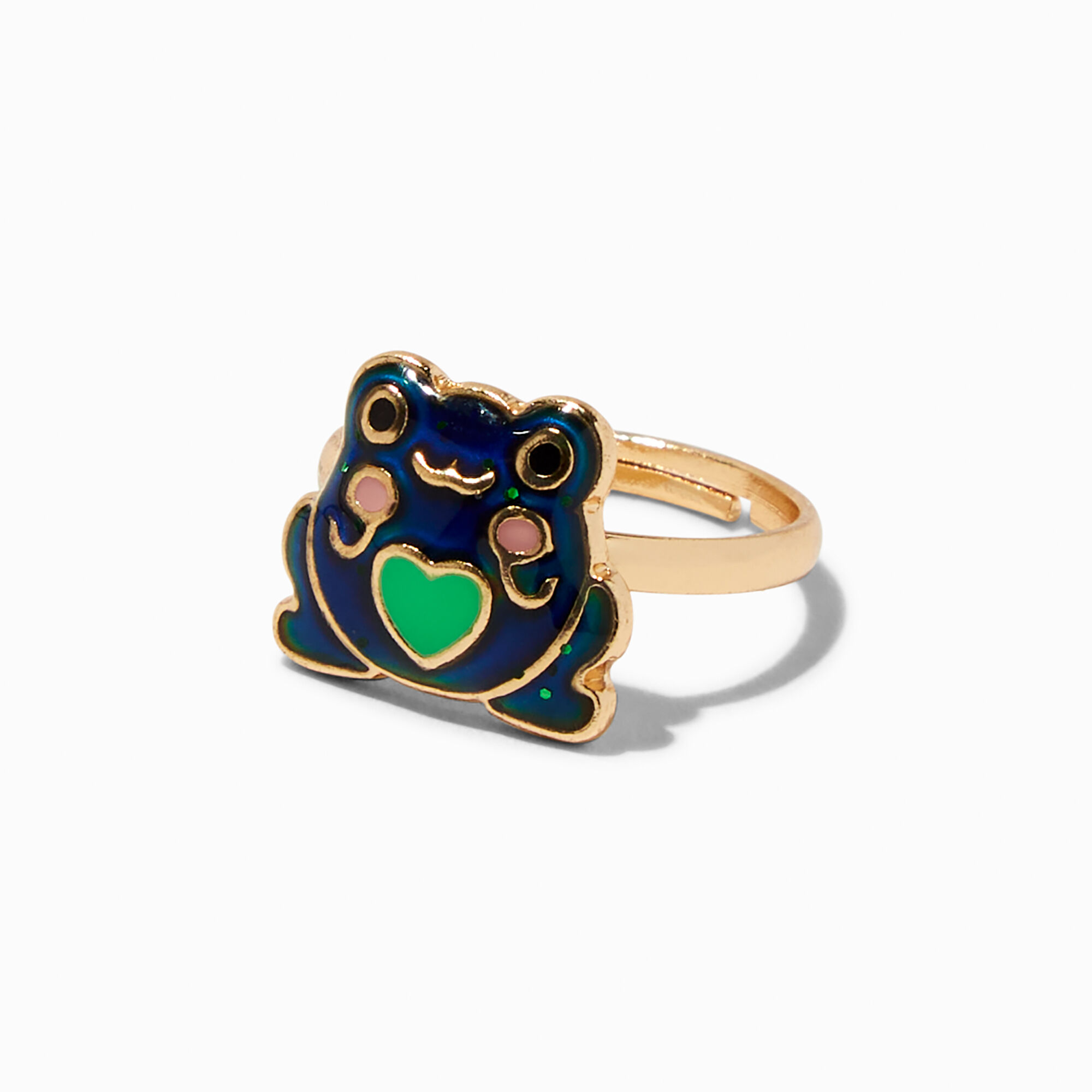 View Claires Frog Mood Ring Green information