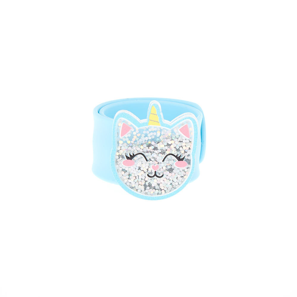 UniCat Glitter Slap Bracelet - Blue,