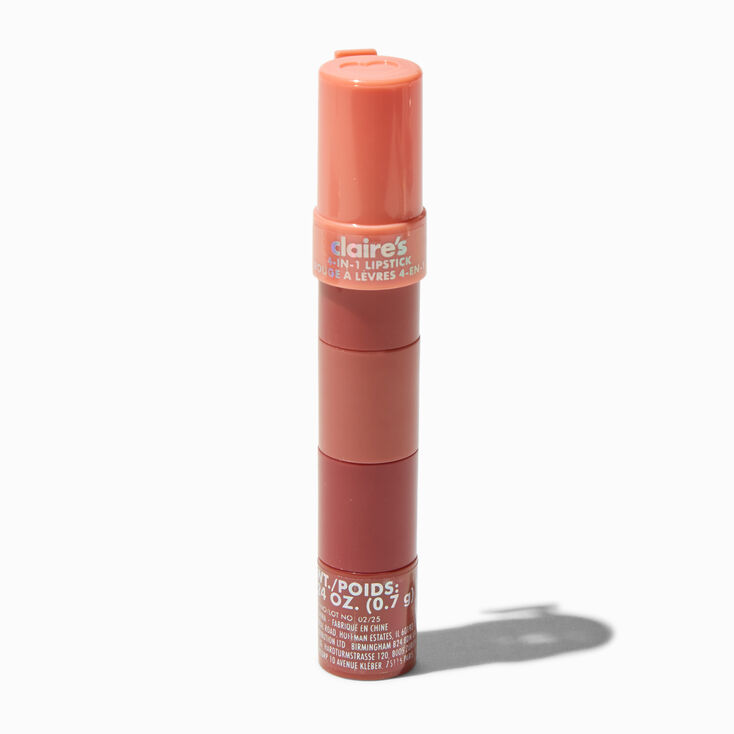 Nude 4-in-1 Lipstick Stack - 4 Pack,
