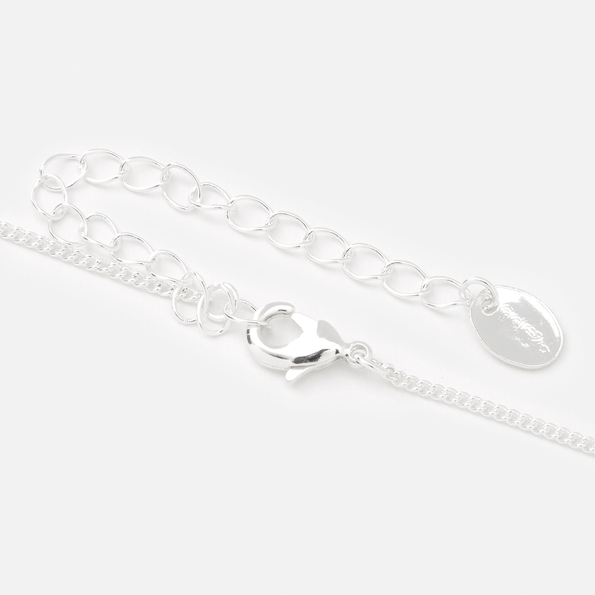 Silver "Angel" Necklace & Earrings Set - 2 Pack,