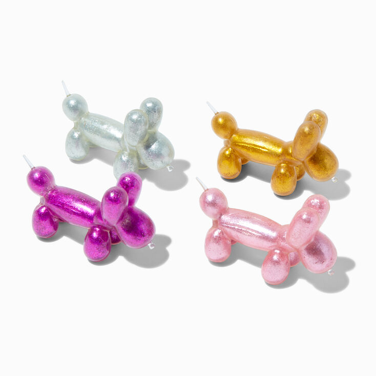 Stretchi Glitter Balloon Dog Fidget Toy - Styles Vary,