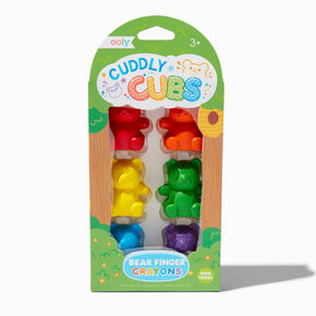 ooly&reg; Cuddly Cubs Bear Finger Crayons - 6 Pack,