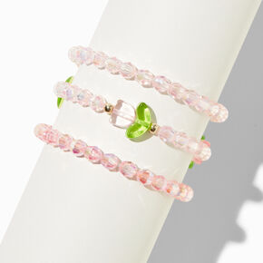 Claire&#39;s Club Tulip Beaded Stretch Bracelets - 3 Pack,