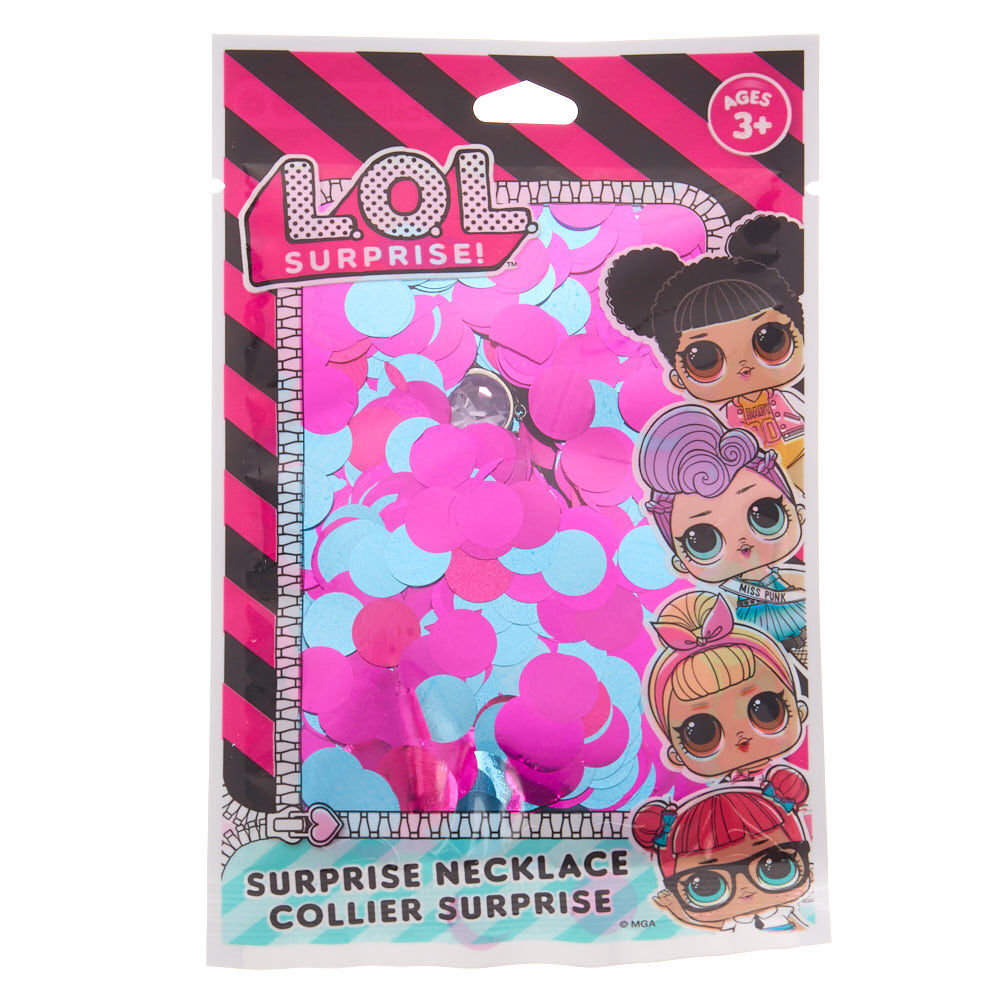 Pochette surprise confettis collier surprise L.O.L Surprise!™,