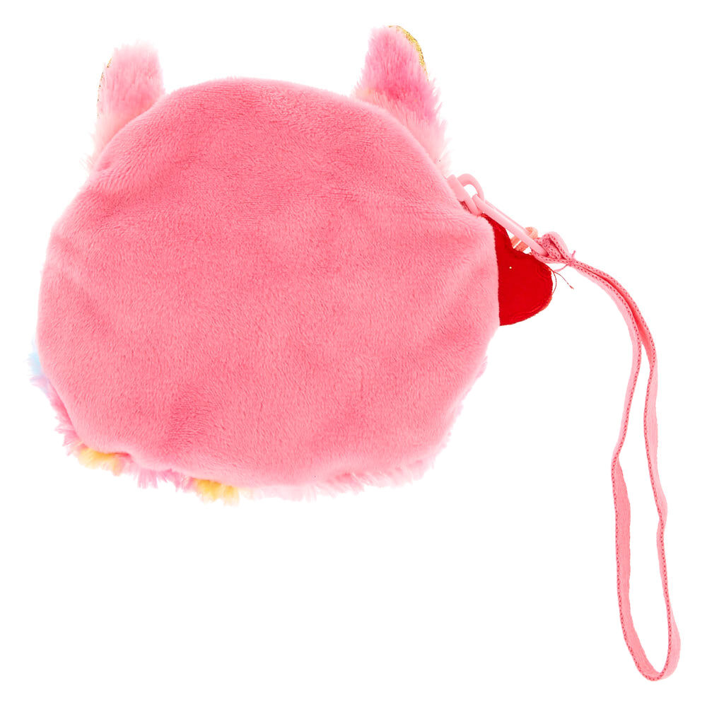beanie baby unicorn wrist bag