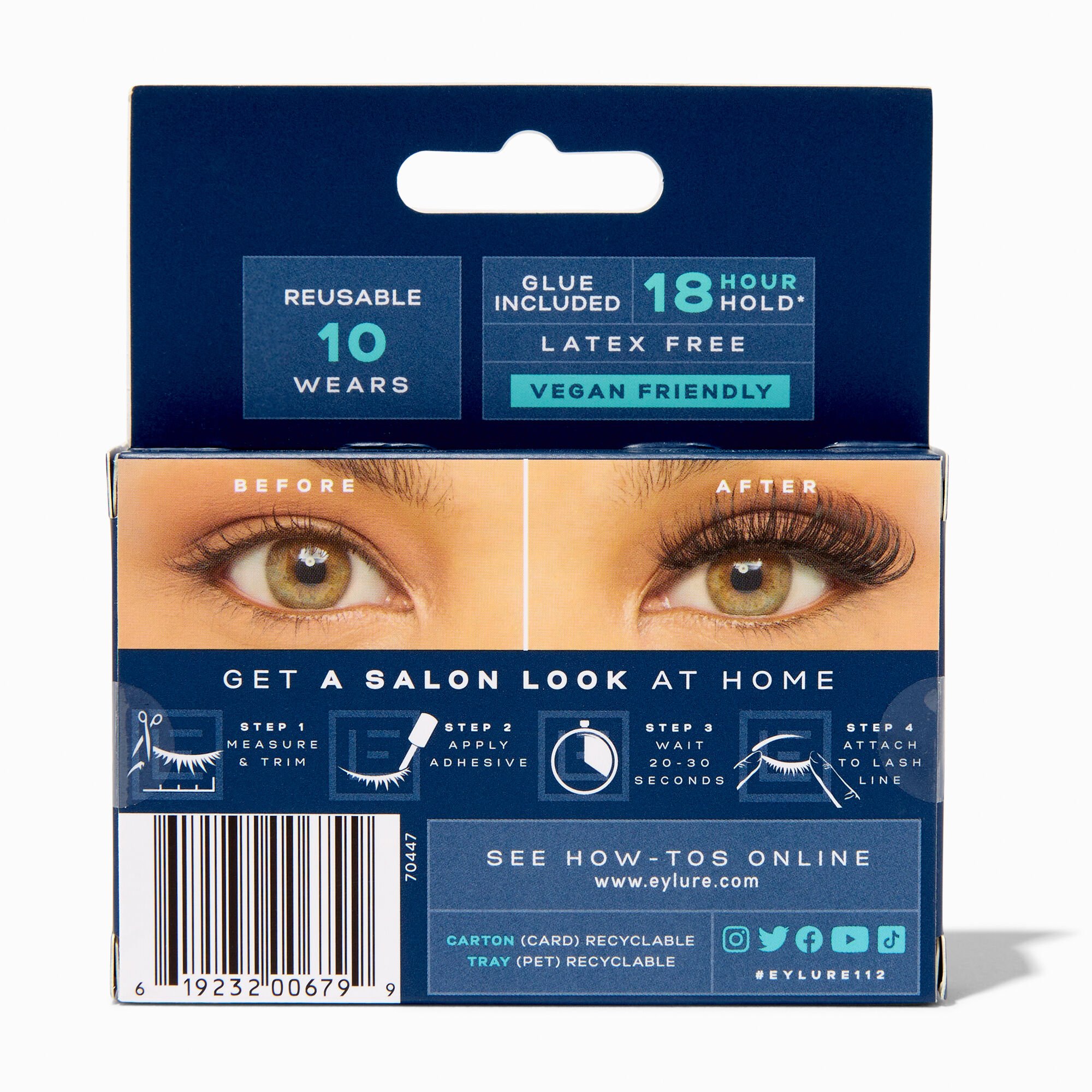 Eylure Volume False Lashes - No. 112,