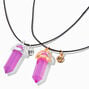 Best Friends Mystical Gem UV Color-Changing Pendant Necklaces - 2 Pack,