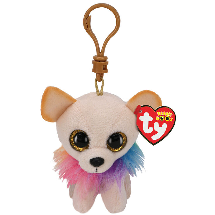 Ty&reg; Beanie Boo Chewey the Chihuahua Keyring Clip,