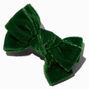 Red &amp; Green Velvet Hair Bow Clips - 2 Pack,