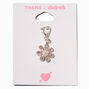 T H E M E x Claire&#39;s Silver-tone Pav&eacute; Daisy Charm,