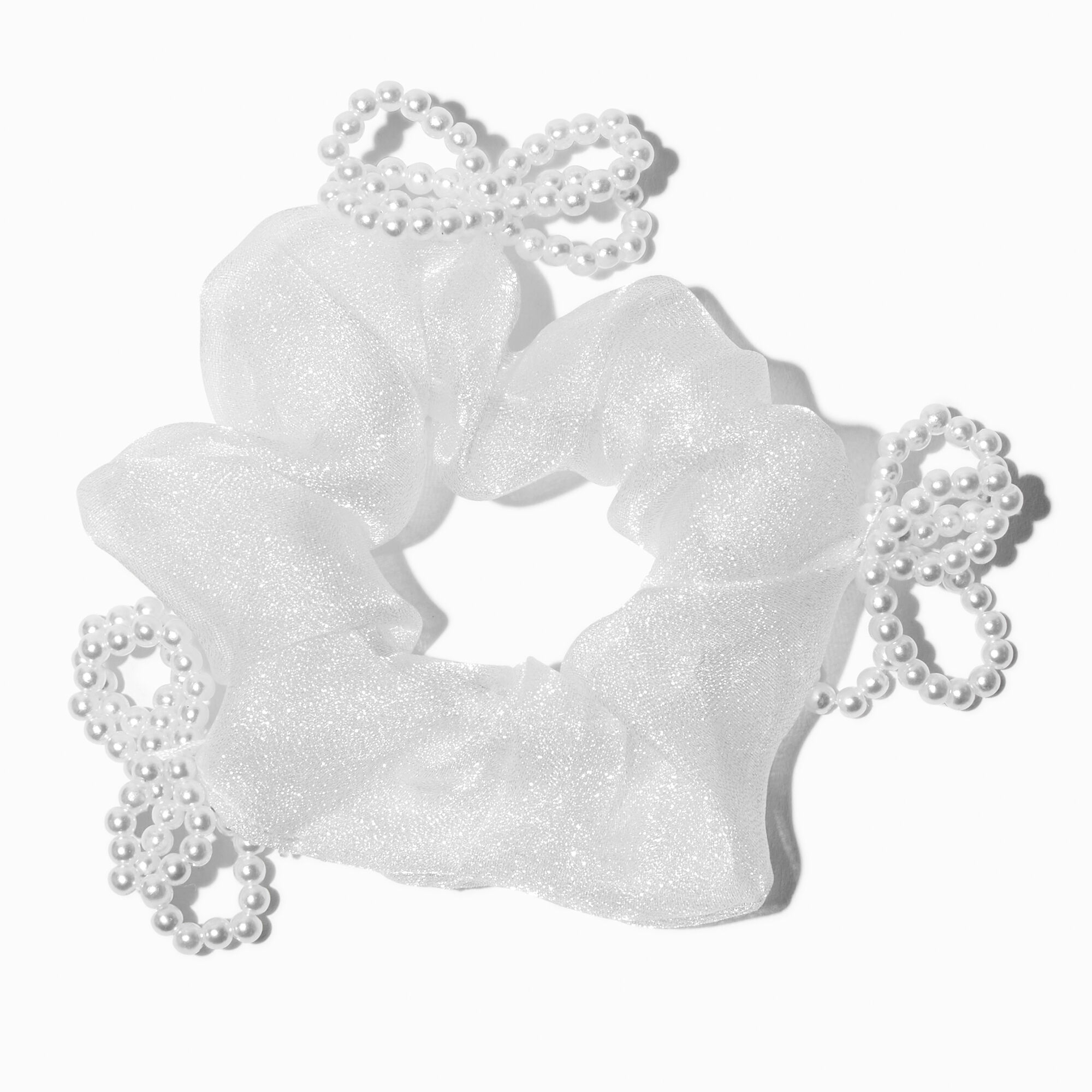 View Claires Club Special Occasion Pearl Scrunchie information