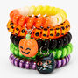 Halloween Charm Spiral Bracelets - 5 Pack,