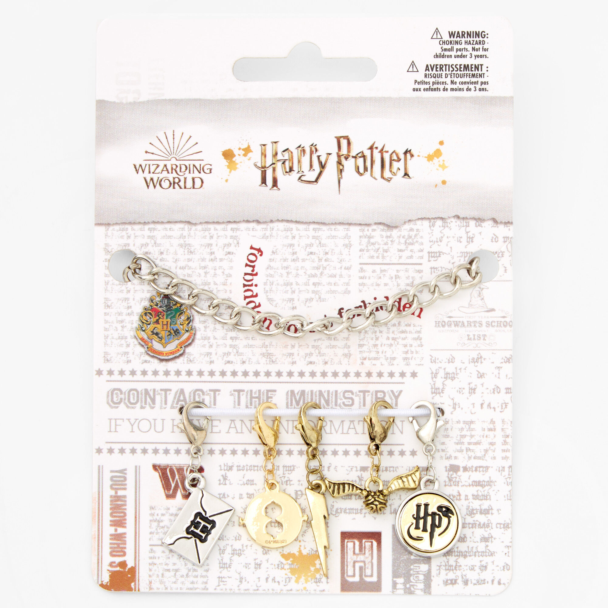 Harry Potter™ Wizarding World Mixed Metals Charm Bracelet