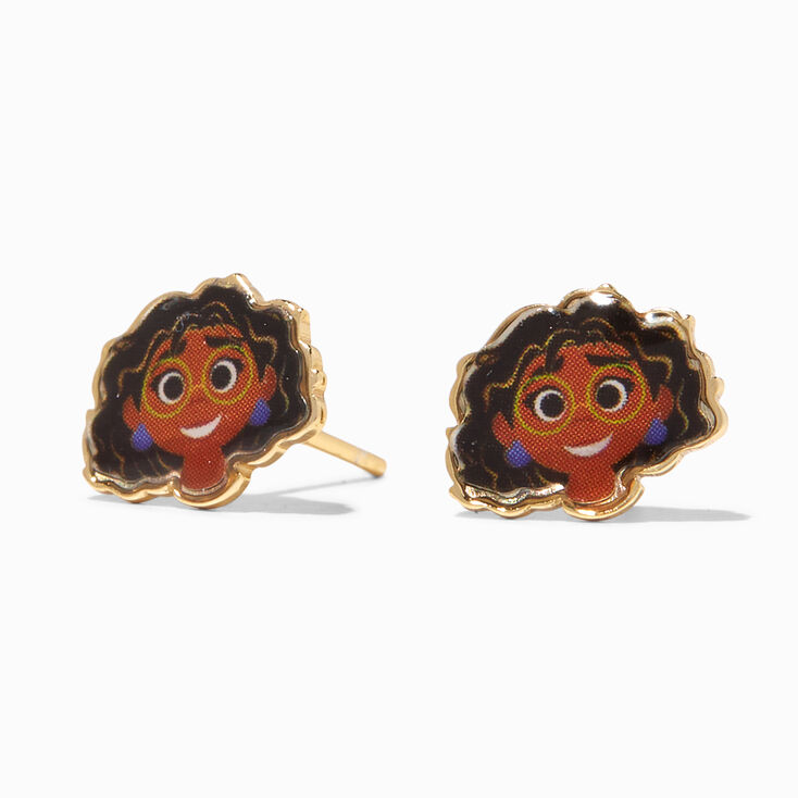 Clous d&#39;oreilles couleur argent&eacute;e Mirabel Encanto Disney,