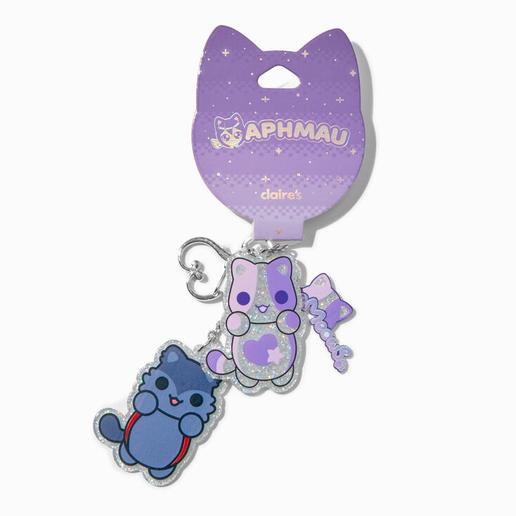 Aphmau&trade; And Friends Claire&#39;s Exclusive Holographic Cat Keychain,