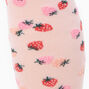 Strawberry Print Over The Knee Socks,