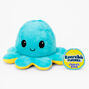 TeeTurtle&trade; Claire&#39;s Exclusive Reversible Plushies Blue &amp; Yellow Octopus,