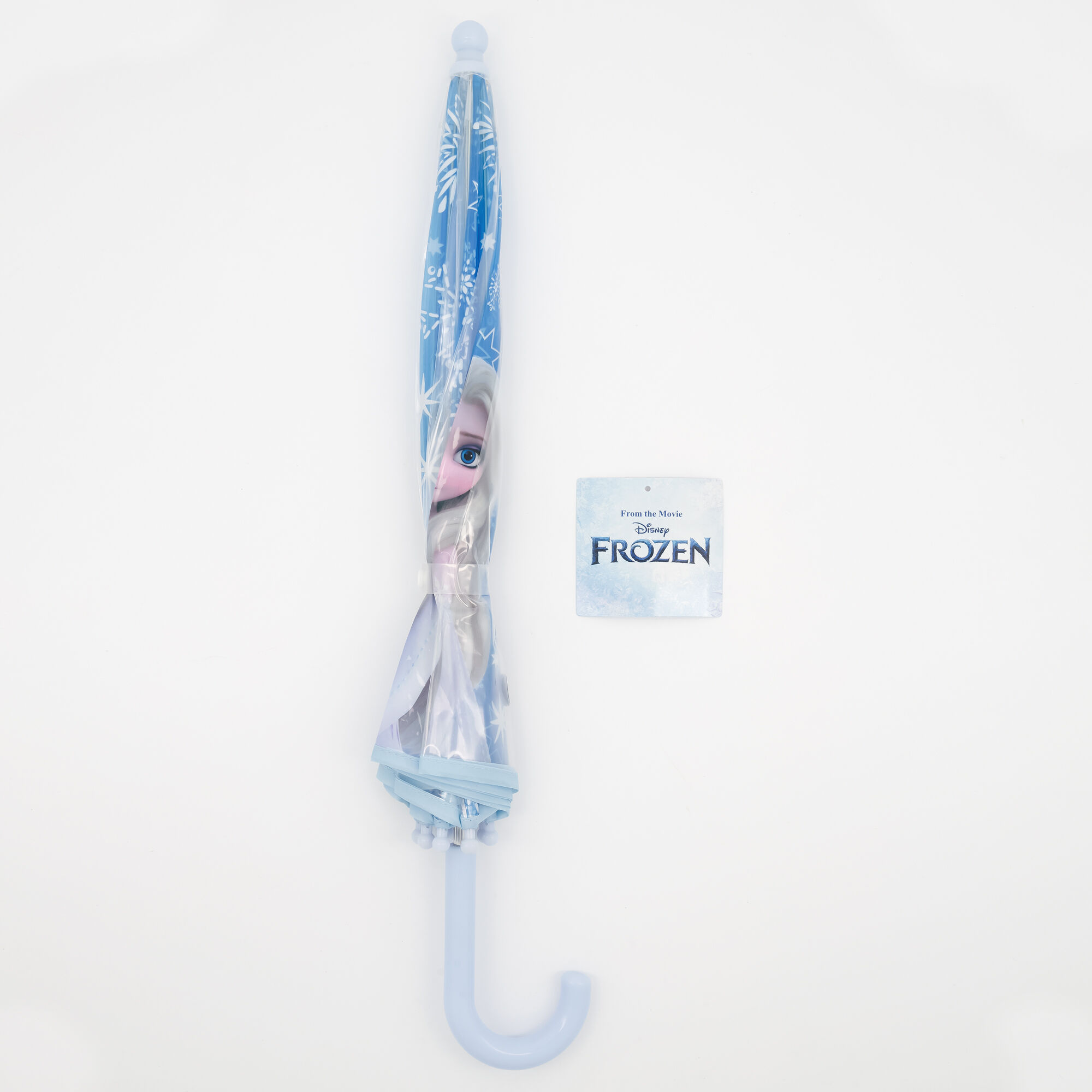 View Claires Disney Frozen Elsa Umbrella Blue information