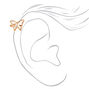 Gold Butterfly Woven Ear Cuffs - 3 Pack,