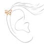 Gold Butterfly Woven Ear Cuffs - 3 Pack,