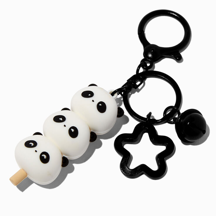 Panda Trio Treat Keyring,