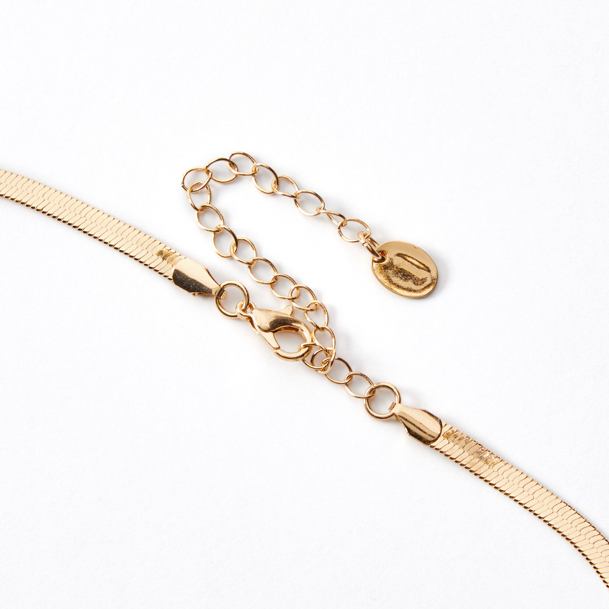 Fake best sale herringbone chain