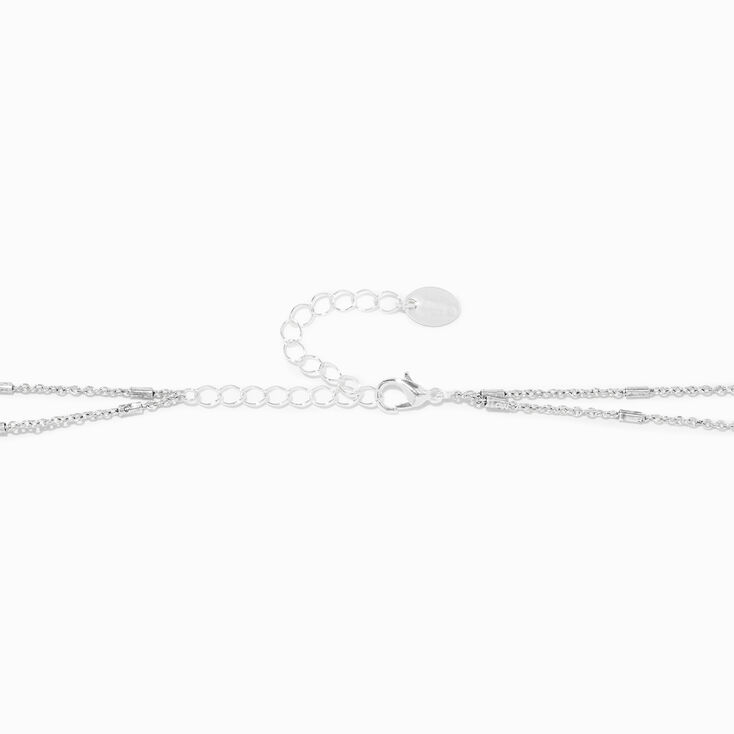 Burnished Silver Filigree Turquoise Bolo Choker Necklace,
