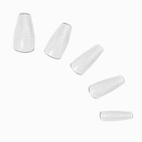 Blank Squareletto Vegan Faux Nail Set - 100 Pack,