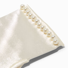 Claire&#39;s Club Special Occasion Ivory Pearl Gloves - 1 Pair,
