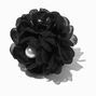 Black Flower Pearl Hair Claw,