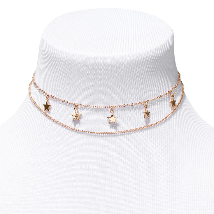 Star Charm Choker Necklaces &#40;2 Pack&#41;,