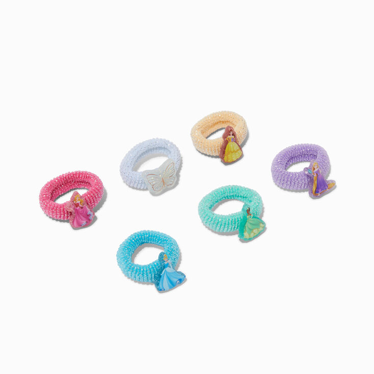 Disney Princess Glitter Hair Bobbles &ndash; 6 Pack,