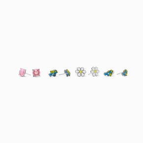 Clous d&rsquo;oreilles en exclusivit&eacute; chez Claire&#39;s Les Schtroumpfs&trade; - Lot de 4,