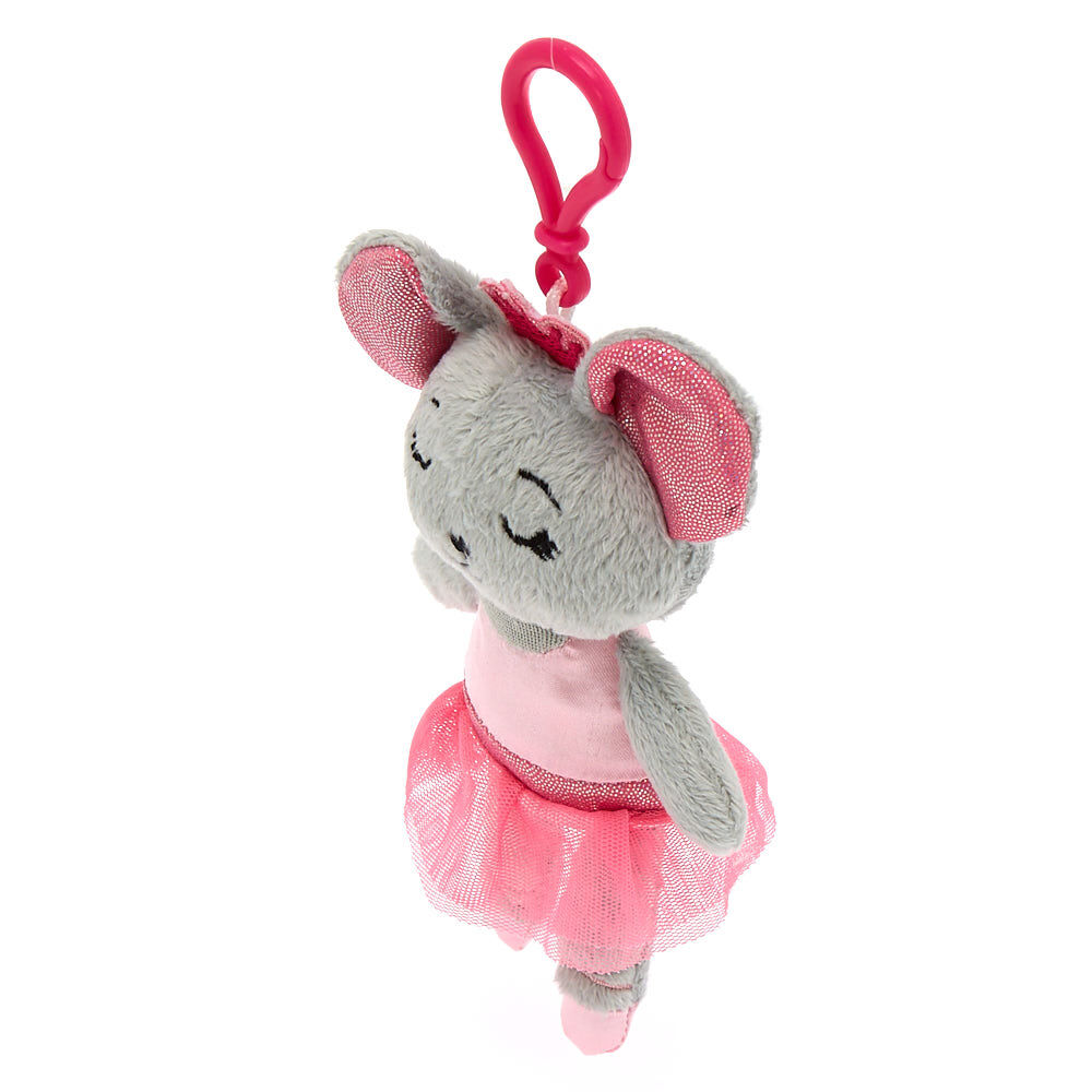 Claire's Club Chloe the Mouse Keyring Clip,