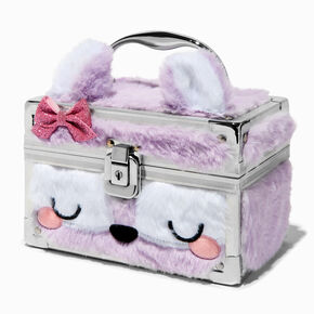 Claire&#39;s Club Purple Fox Lock Box,