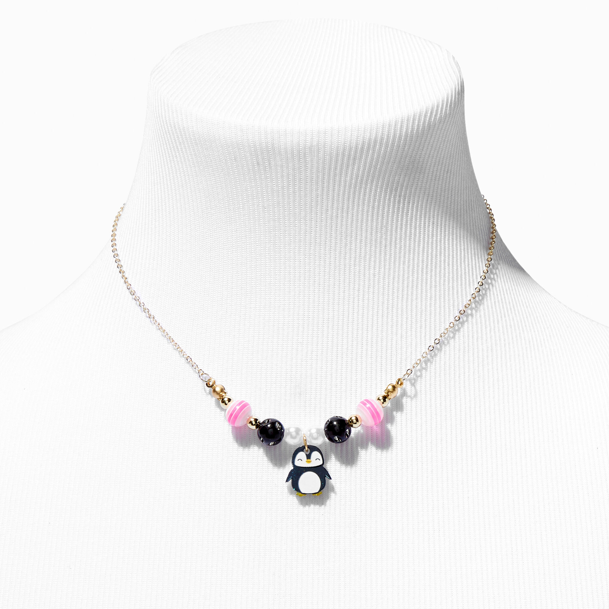 Claire's Club Penguin Gold Jewelry Set - 3 Pack,