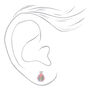 Sterling Silver Ladybird Stud Earrings,