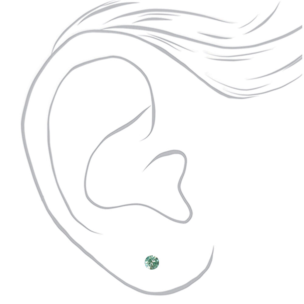 December Birthstone Jewellery Gift Set - Blue Zircon, 3 Pack,