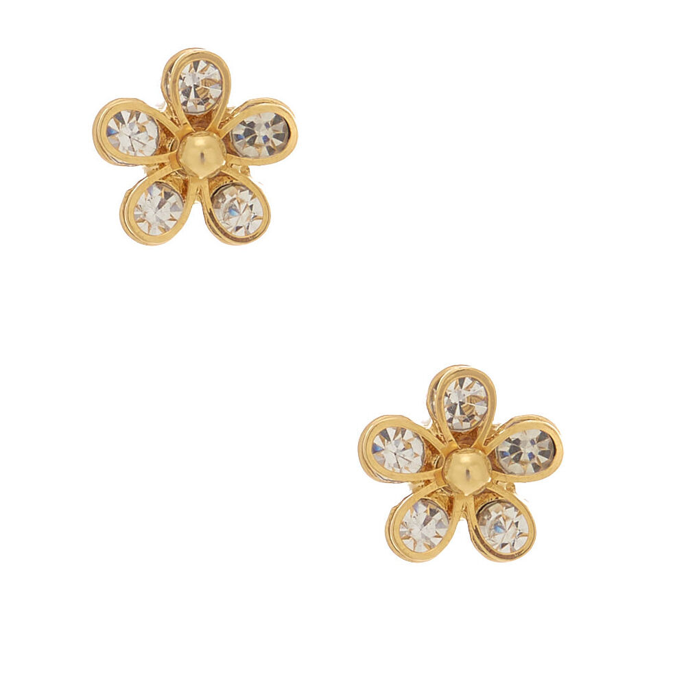 Claire's gold earrings outlet