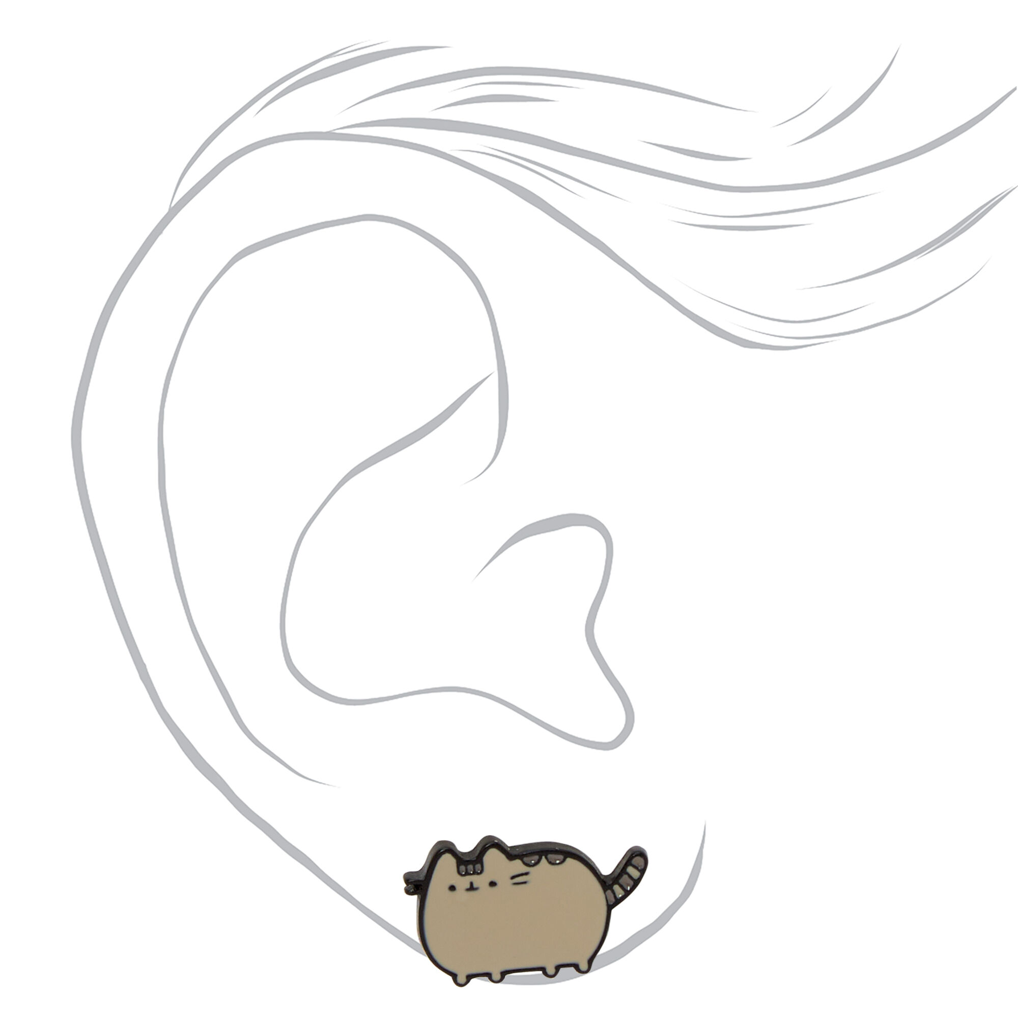 Pusheen sales cat earrings