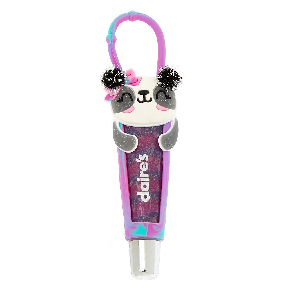 Paige the Panda Lip Gloss Tube - Grape,