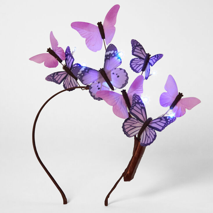 Butterfly Hair Accessories Purple Butterfly Halo – Traveling Butterflies