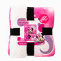 Disney Minnie Mouse Oversized Silk Touch Sherpa Throw Blanket,