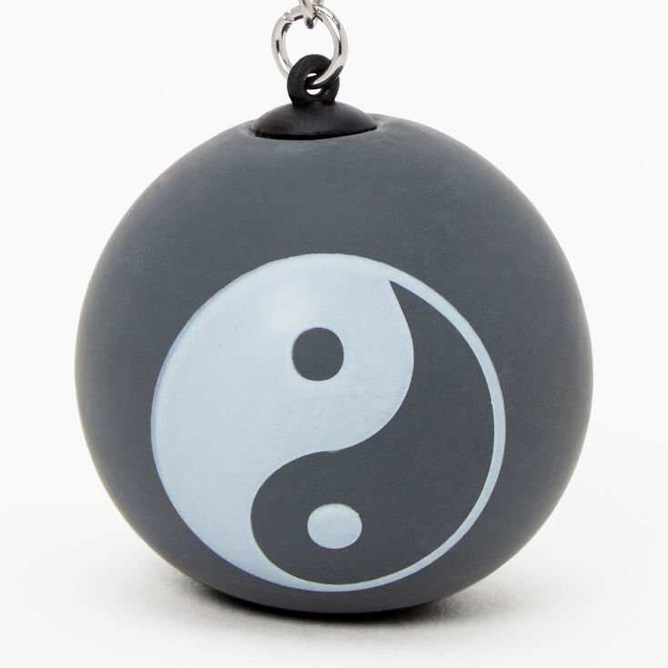 Yin Yang Stress Ball Keychain,